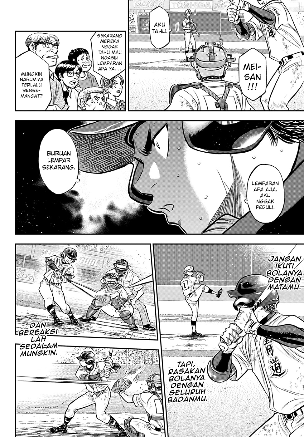 Diamond no Ace Act 2 chapter 279 halaman 9