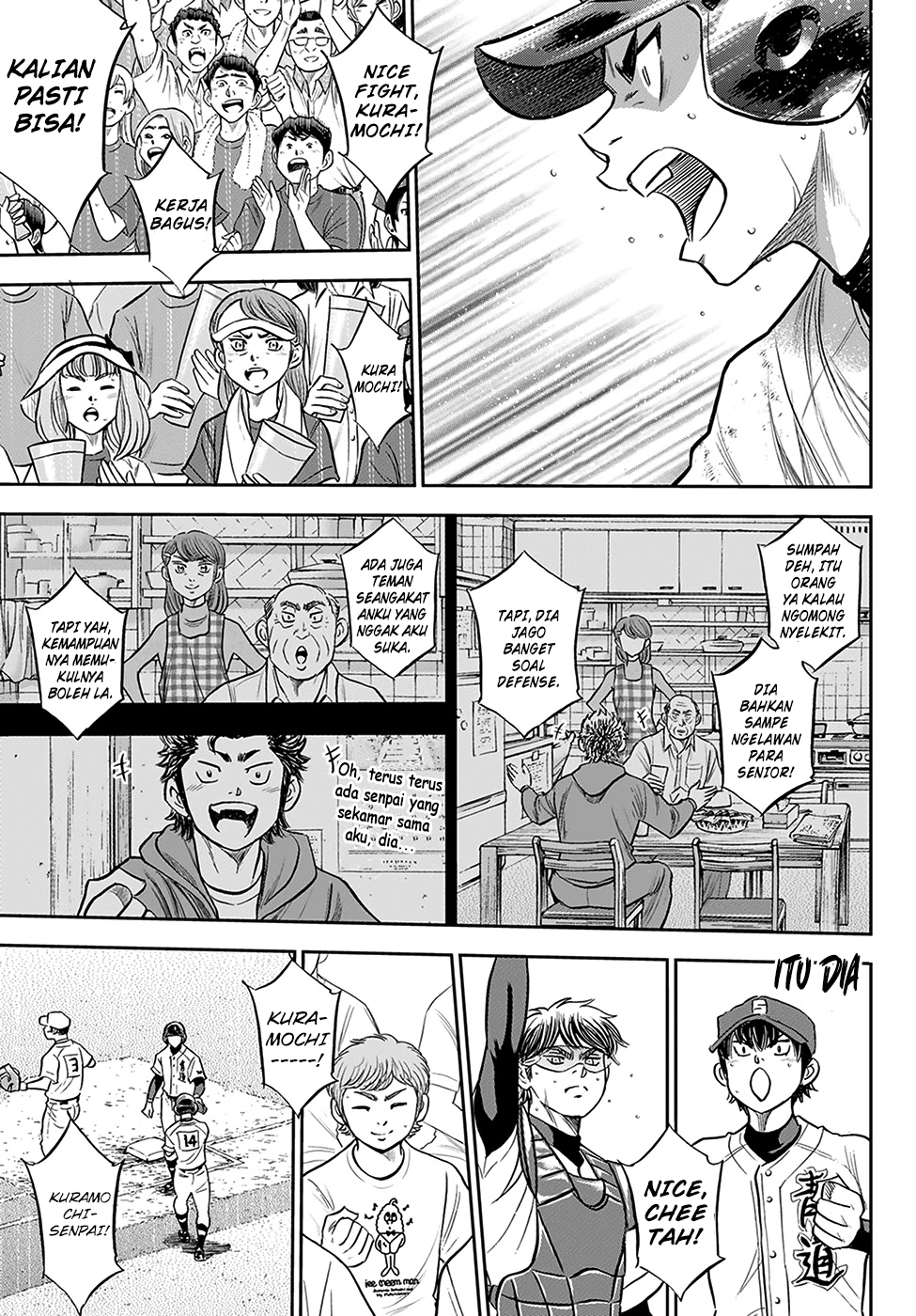 Diamond no Ace Act 2 chapter 279 halaman 12