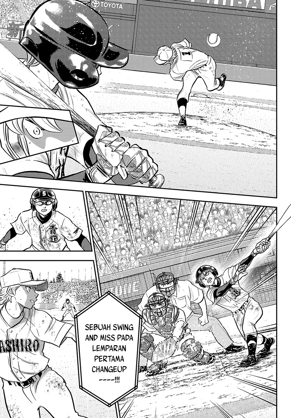 Diamond no Ace Act 2 chapter 279 halaman 16