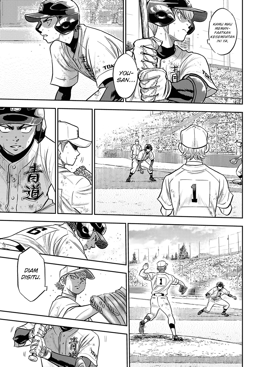 Diamond no Ace Act 2 chapter 279 halaman 18