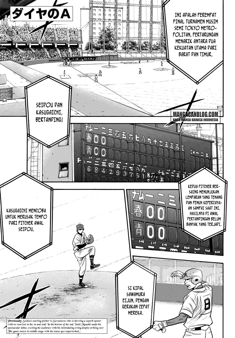Diamond no Ace Act 2 Bab 28 halaman 2