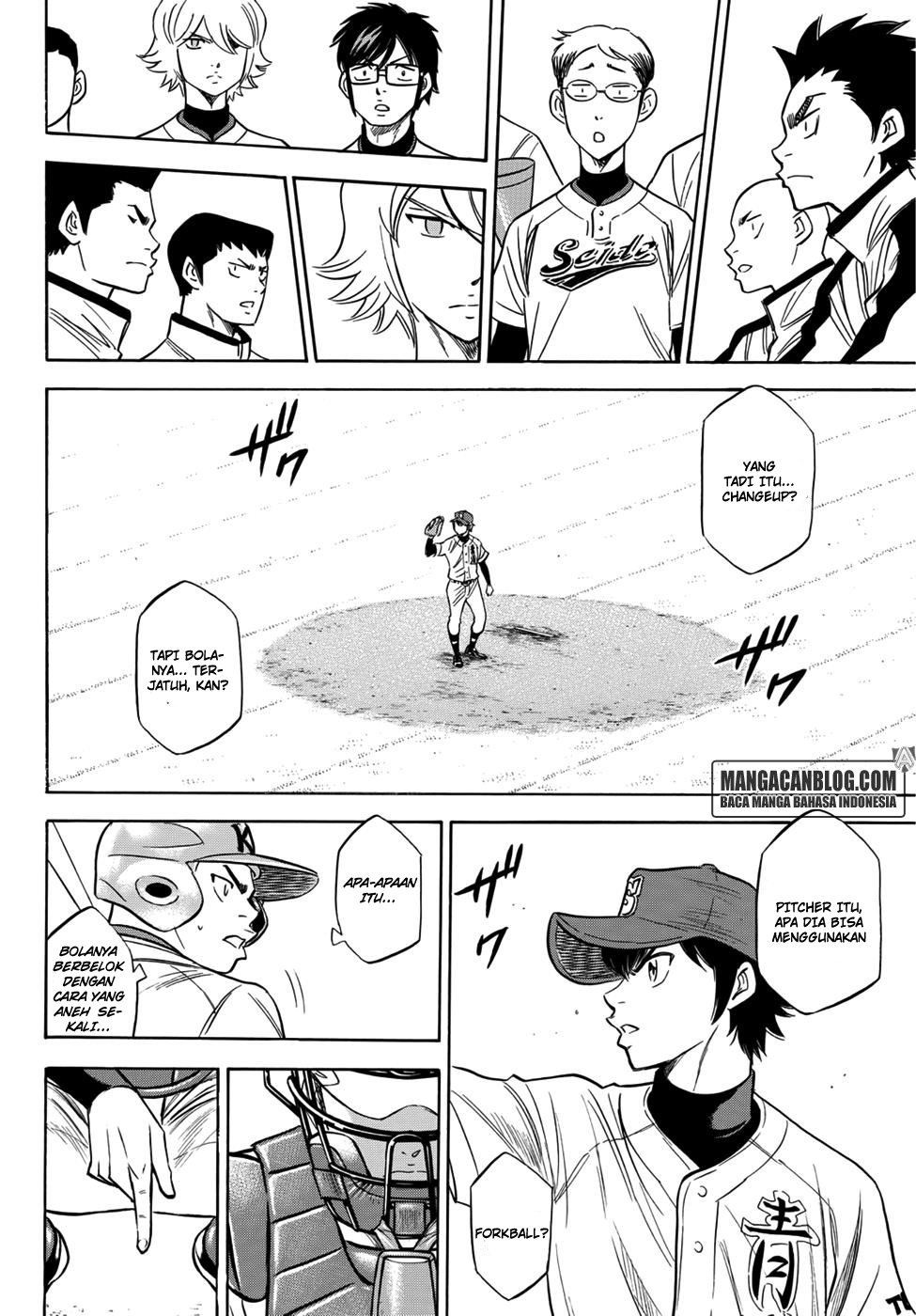 Diamond no Ace Act 2 Bab 28 halaman 6
