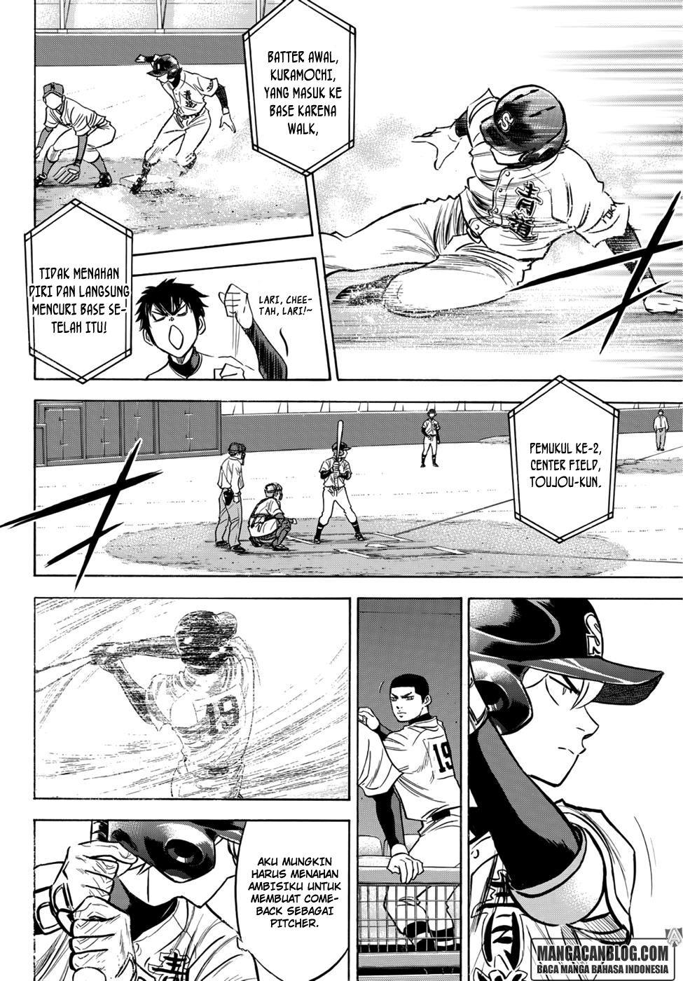 Diamond no Ace Act 2 Bab 28 halaman 10