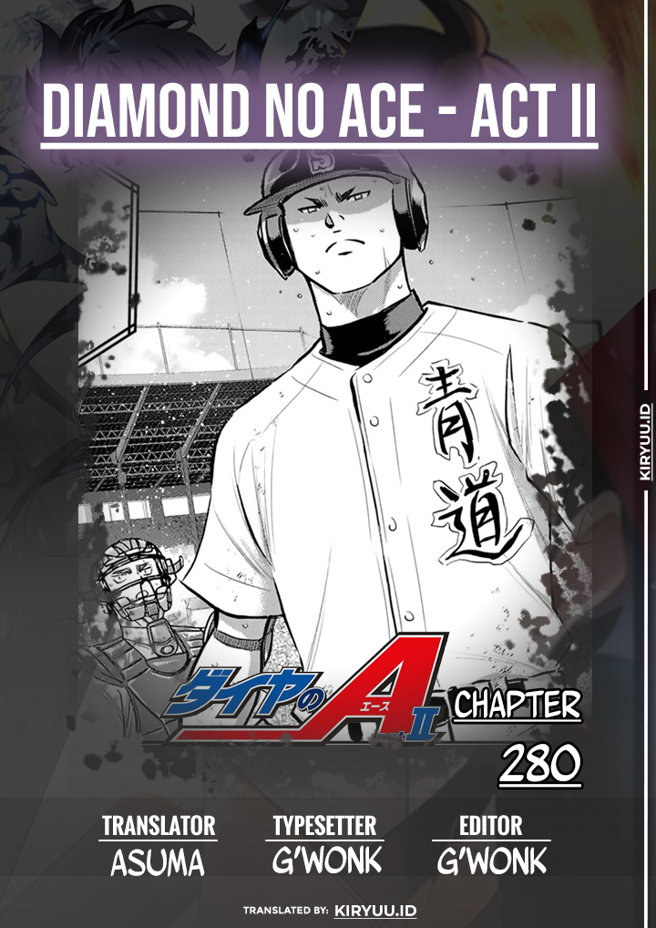 Diamond no Ace Act 2 chapter 280 halaman 1