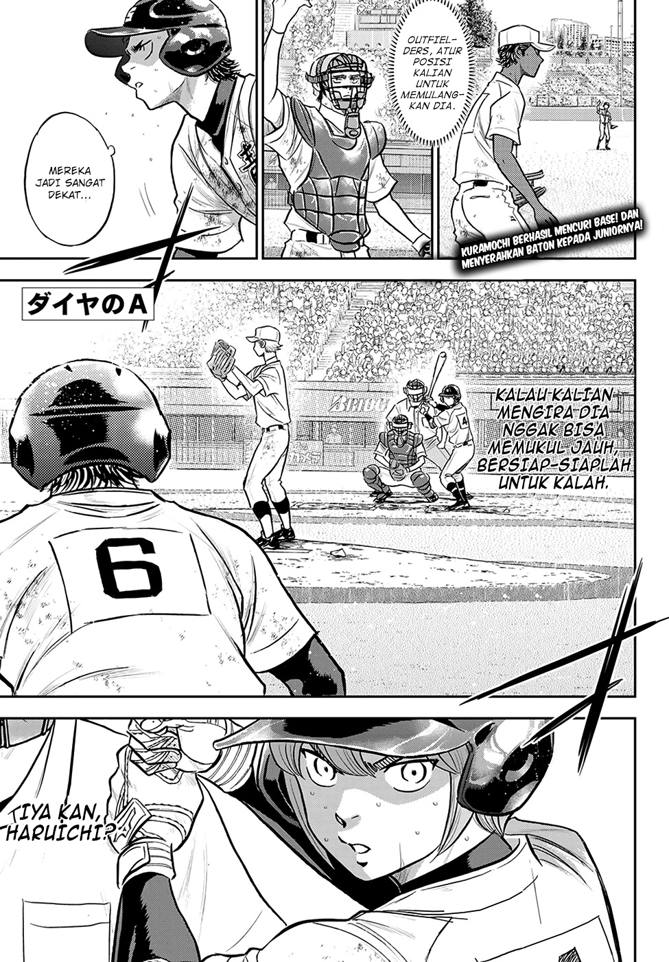 Diamond no Ace Act 2 chapter 280 halaman 2