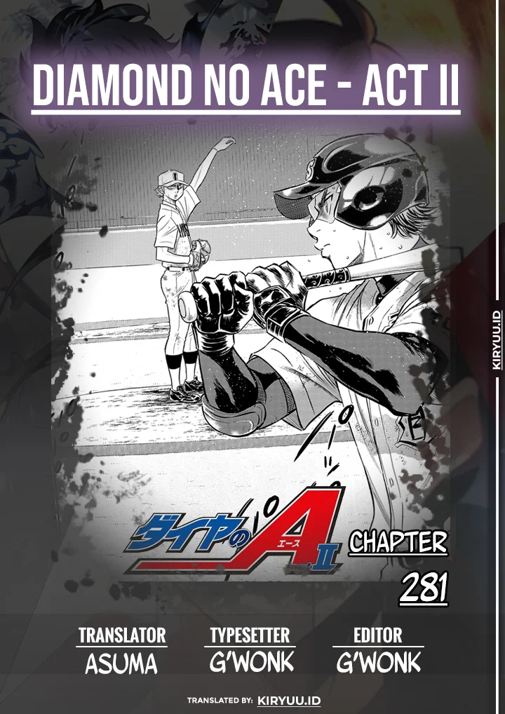 Diamond no Ace Act 2 Bab 281 halaman 2