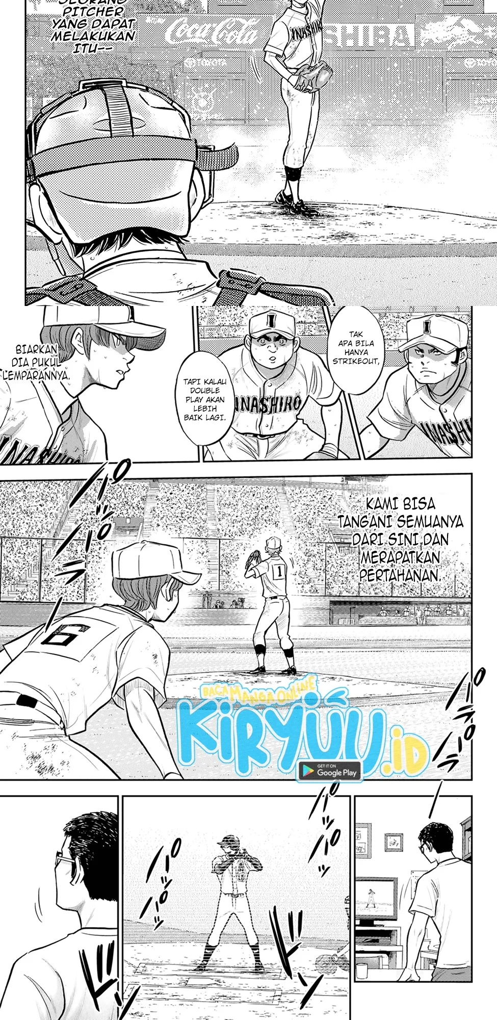 Diamond no Ace Act 2 Bab 281 halaman 5