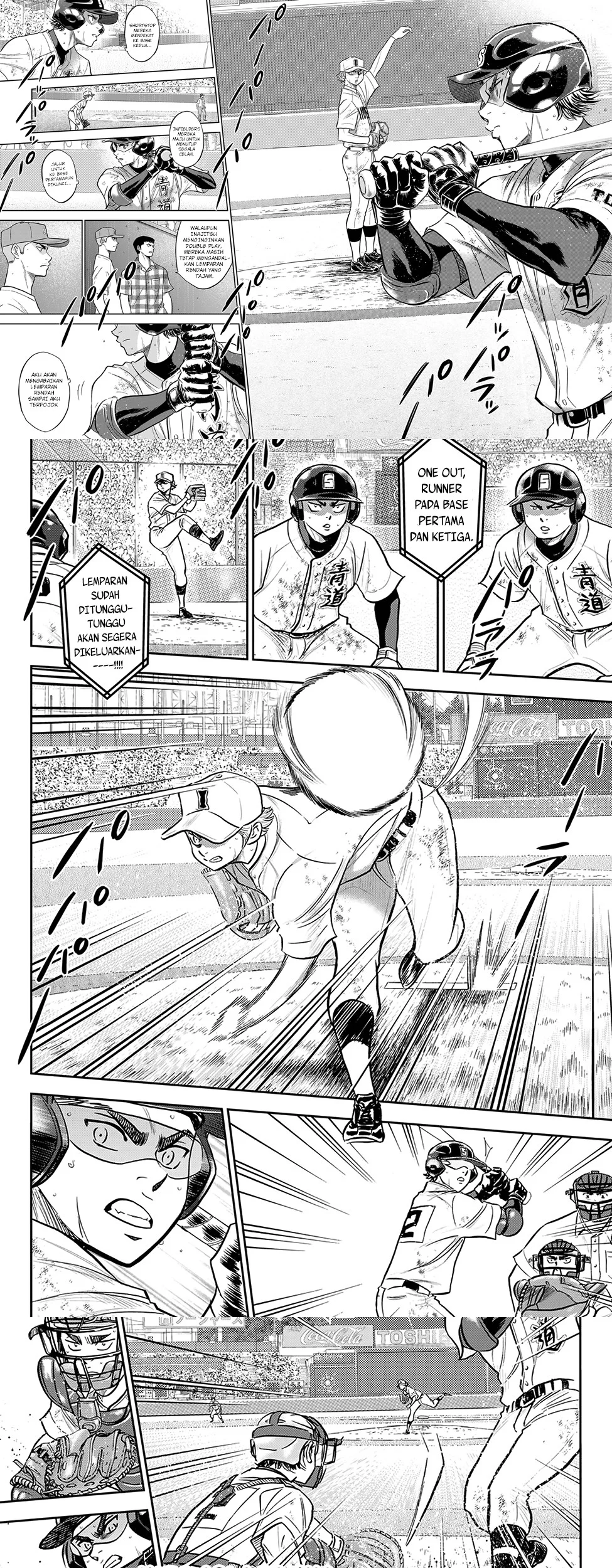 Diamond no Ace Act 2 Bab 281 halaman 6