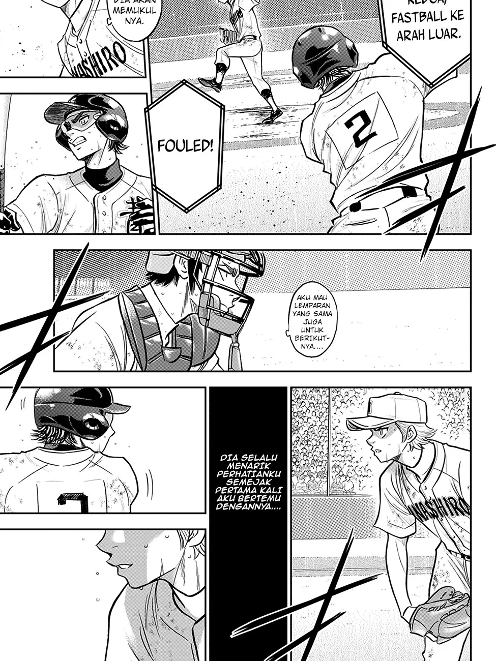 Diamond no Ace Act 2 Bab 281 halaman 8