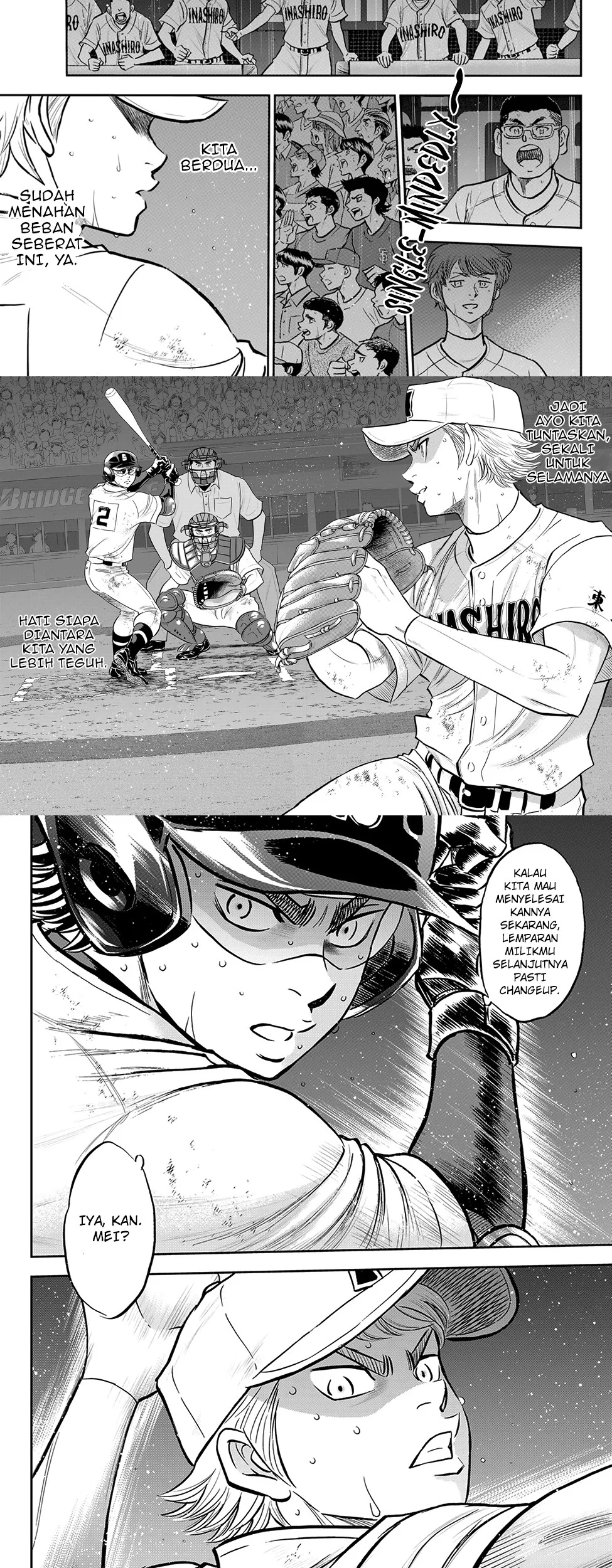 Diamond no Ace Act 2 Bab 281 halaman 14