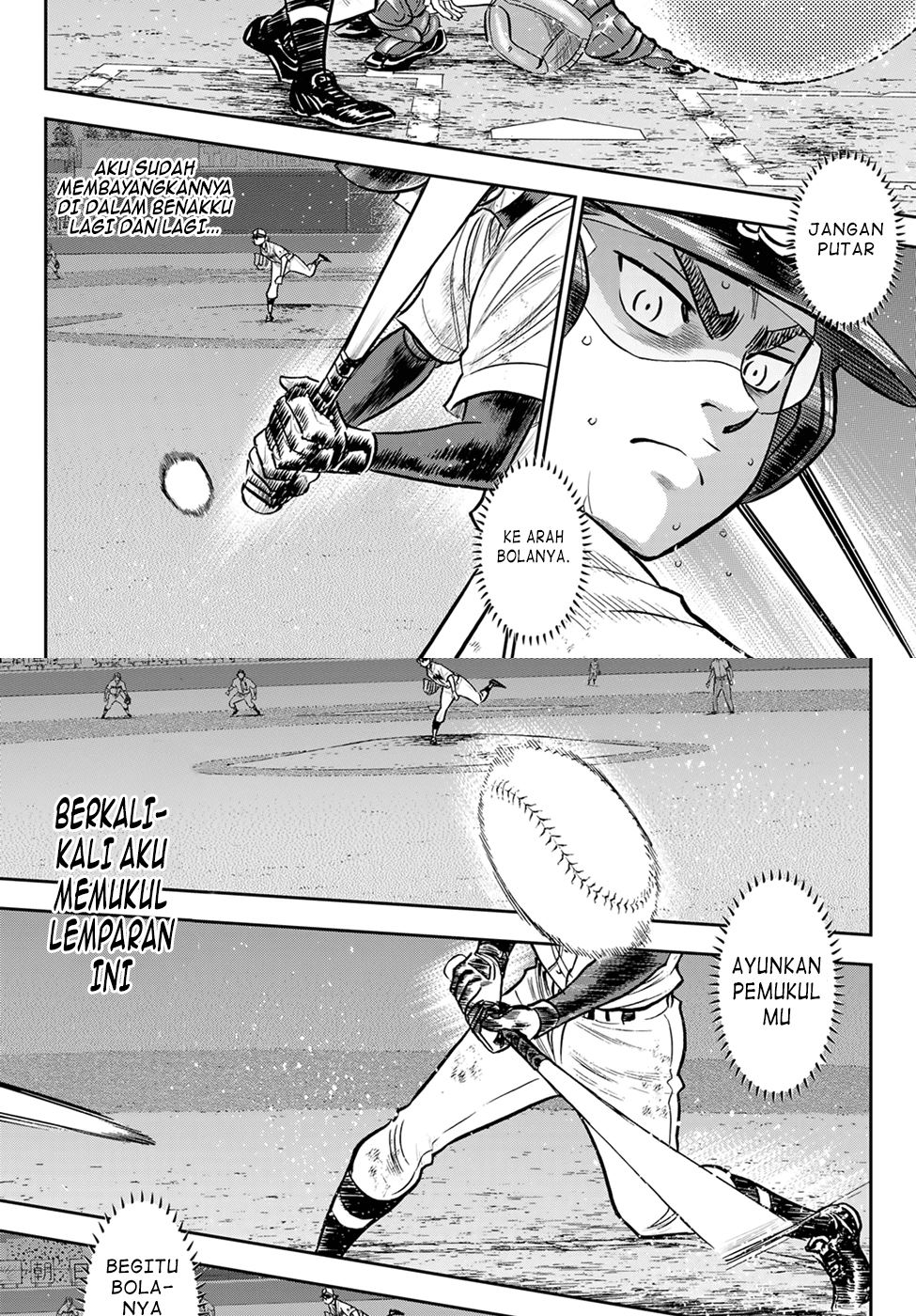 Diamond no Ace Act 2 chapter 282 halaman 4