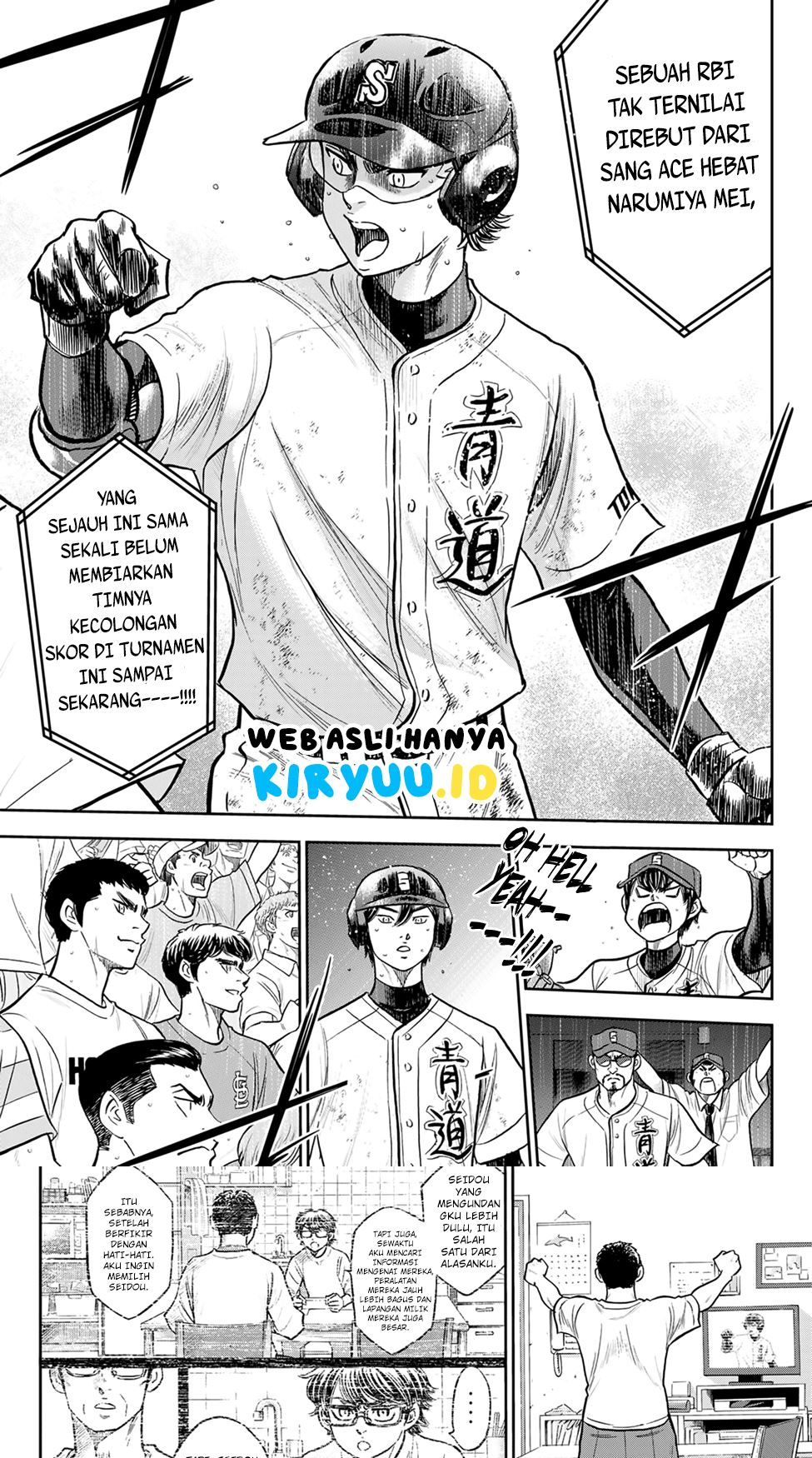 Diamond no Ace Act 2 chapter 282 halaman 10