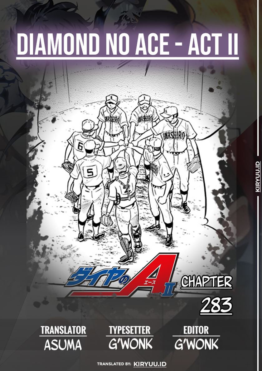 Diamond no Ace Act 2 chapter 283 halaman 1