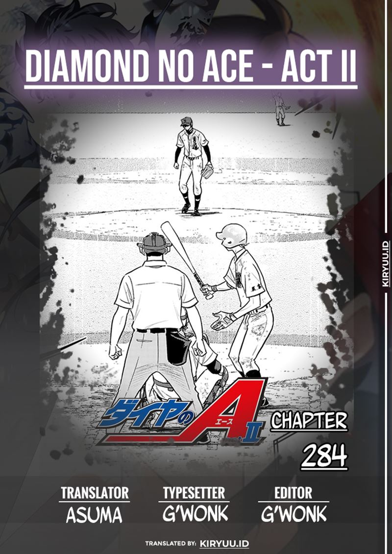 Diamond no Ace Act 2 Bab 284 halaman 1
