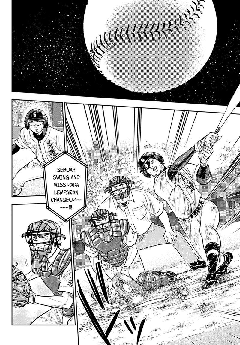 Diamond no Ace Act 2 Bab 284 halaman 3