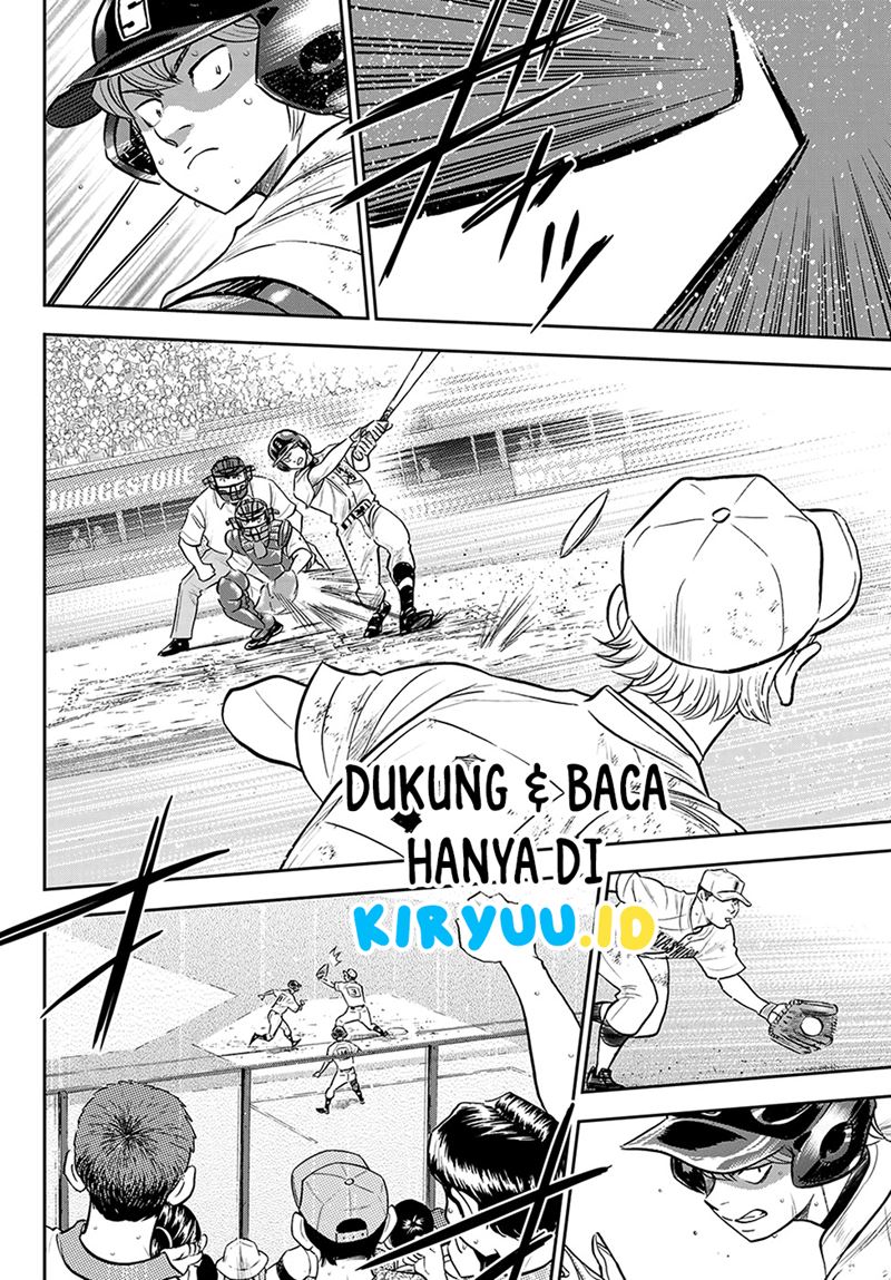 Diamond no Ace Act 2 Bab 284 halaman 9