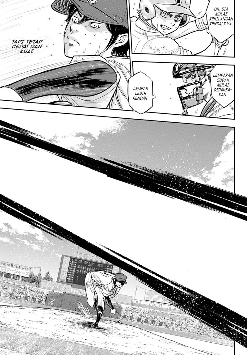 Diamond no Ace Act 2 chapter 285 halaman 4