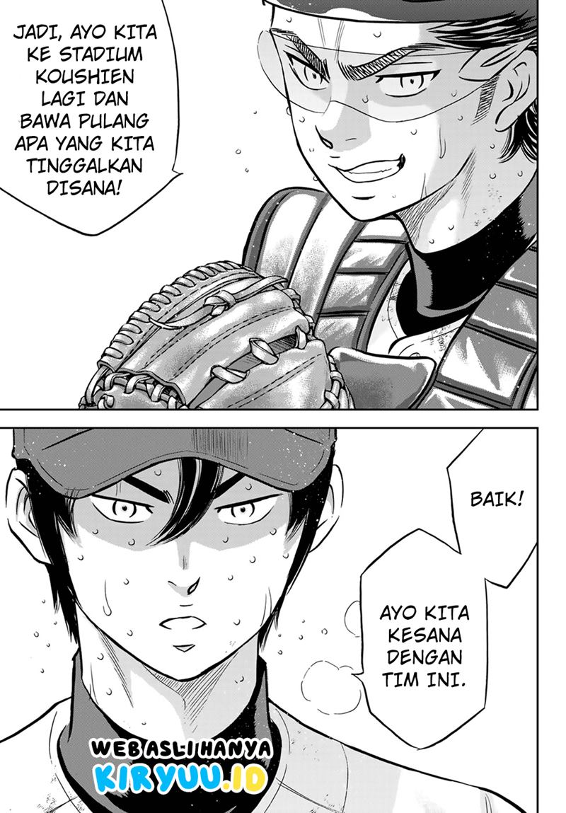 Diamond no Ace Act 2 chapter 285 halaman 10