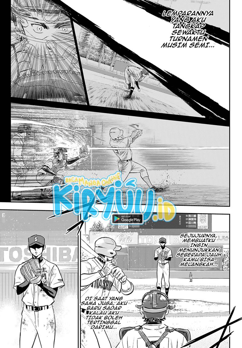 Diamond no Ace Act 2 chapter 285 halaman 12