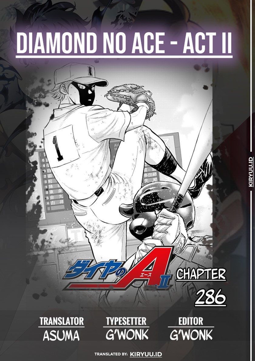 Diamond no Ace Act 2 Bab 286 halaman 1