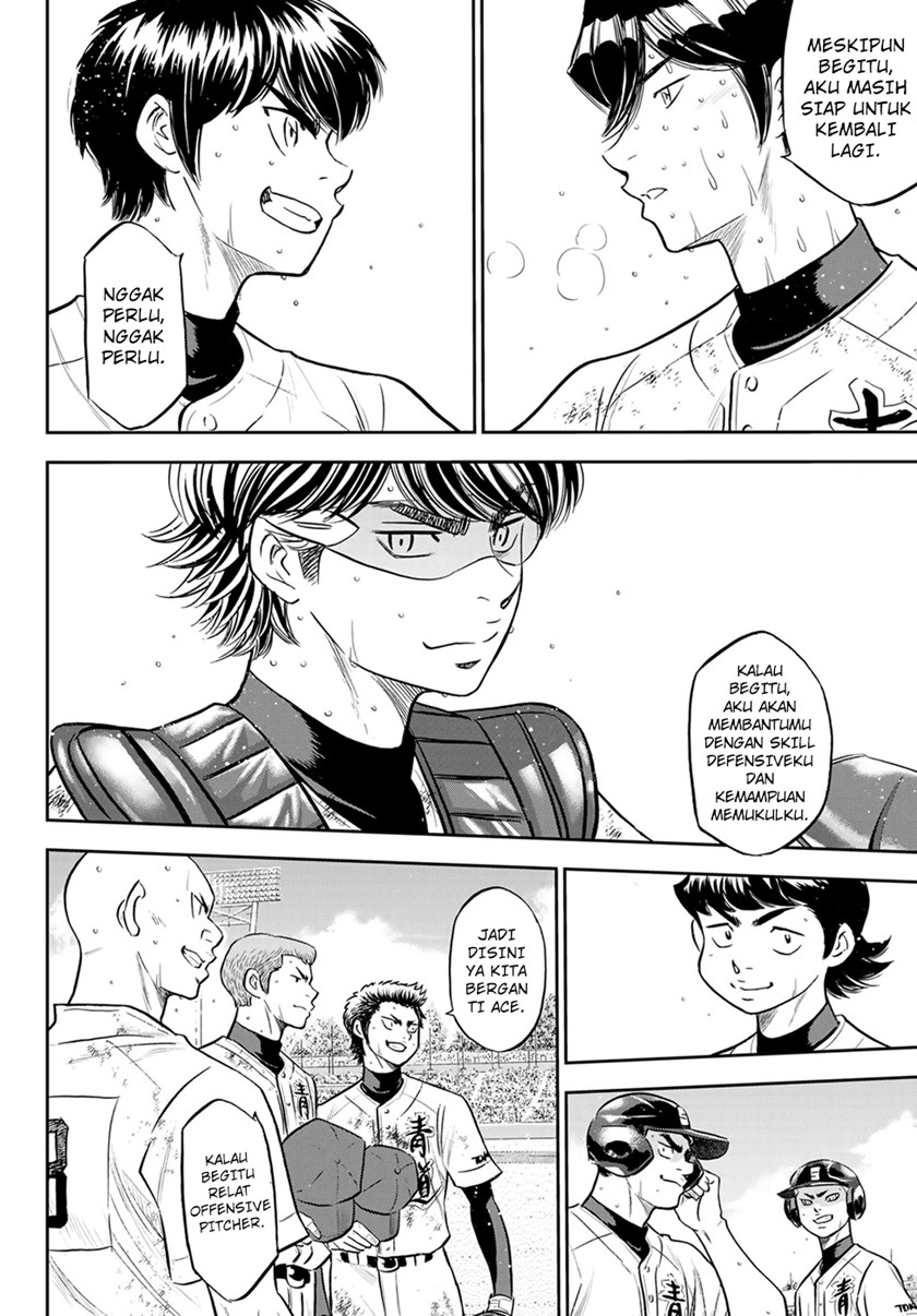 Diamond no Ace Act 2 Bab 286 halaman 9