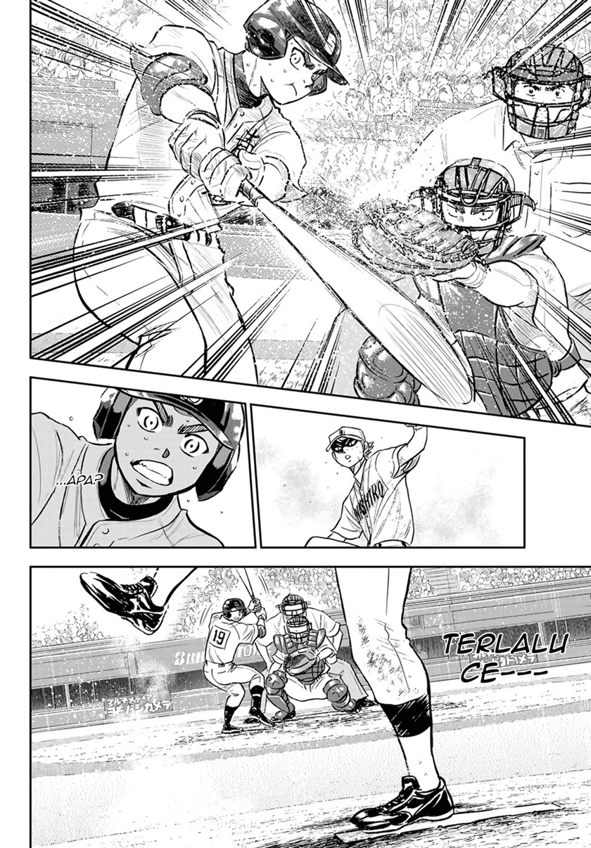 Diamond no Ace Act 2 Bab 286 halaman 16