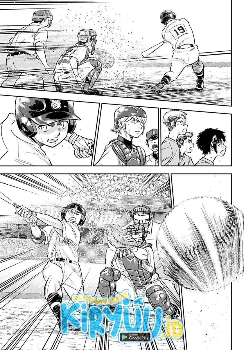 Diamond no Ace Act 2 Bab 286 halaman 17