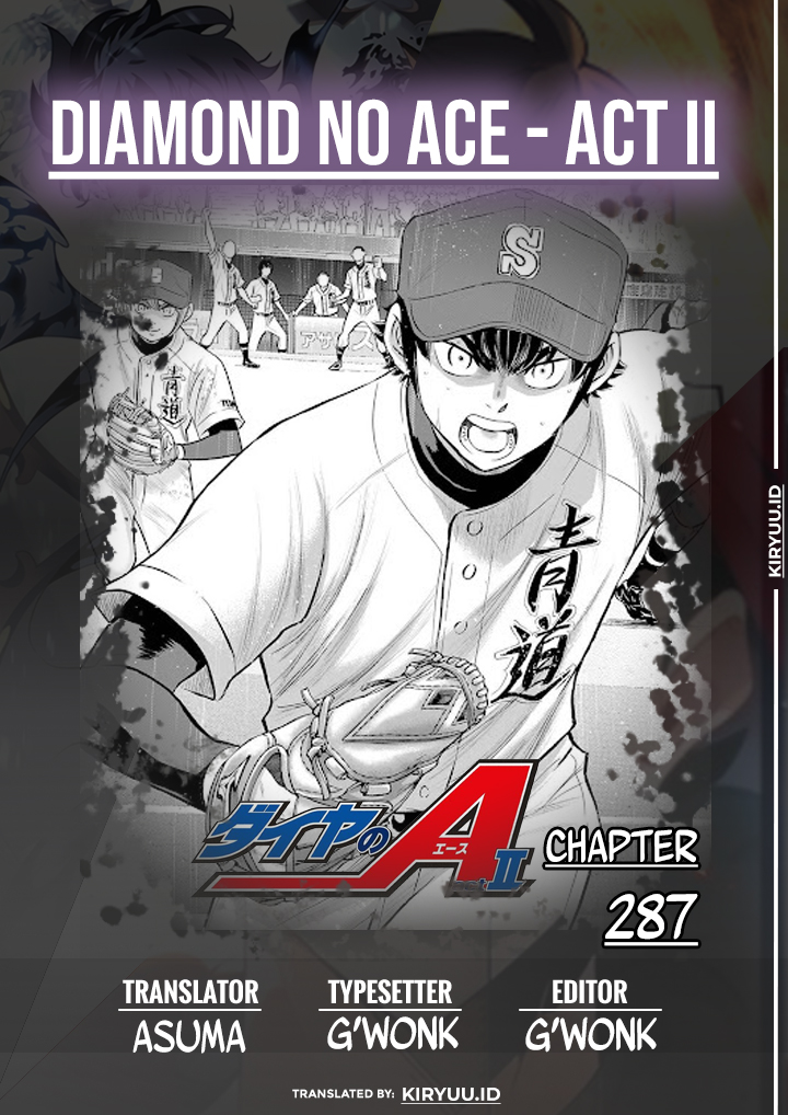 Diamond no Ace Act 2 Bab 287 halaman 1