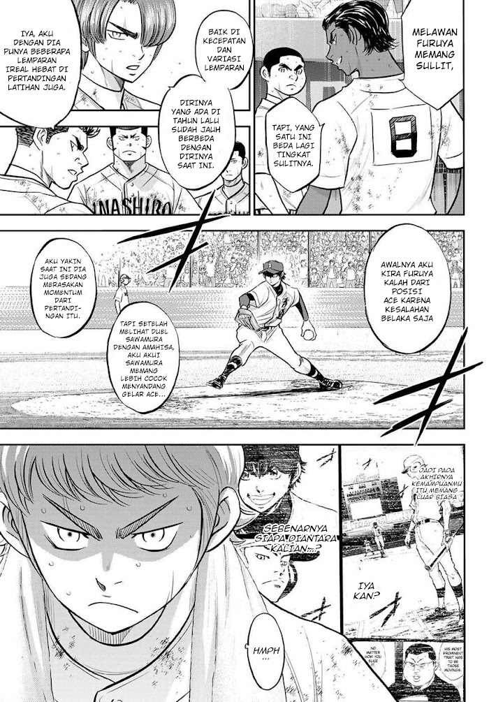 Diamond no Ace Act 2 Bab 287 halaman 14