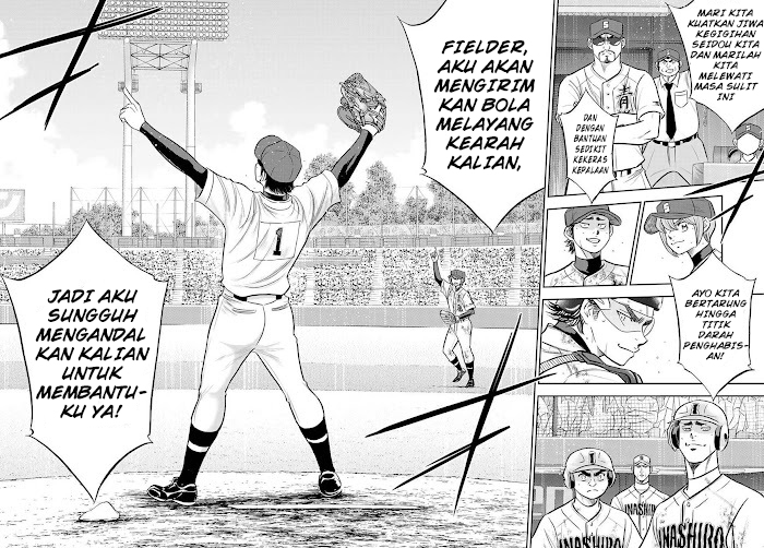 Diamond no Ace Act 2 Bab 287 halaman 17
