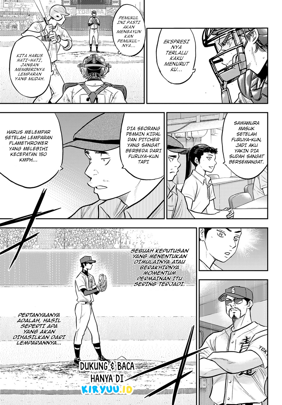 Diamond no Ace Act 2 chapter 288 halaman 5