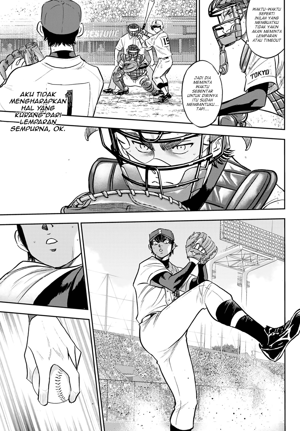 Diamond no Ace Act 2 chapter 288 halaman 17