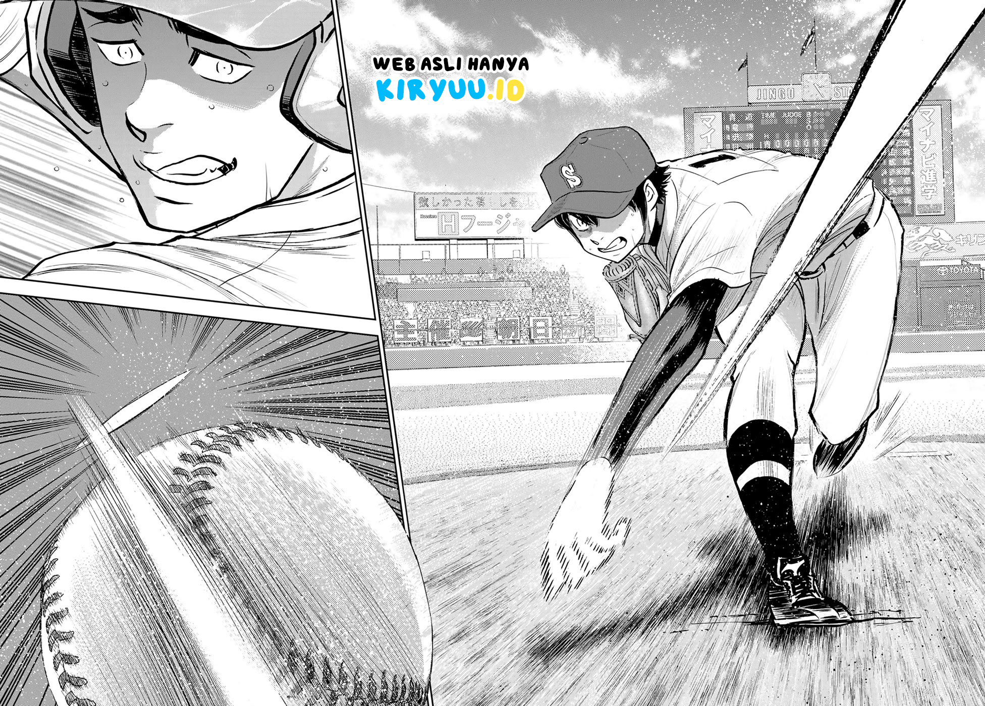 Diamond no Ace Act 2 chapter 288 halaman 18