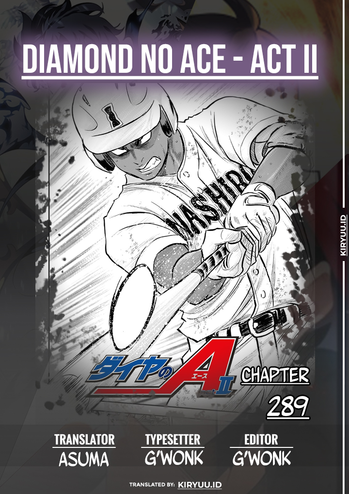 Diamond no Ace Act 2 chapter 289 halaman 2
