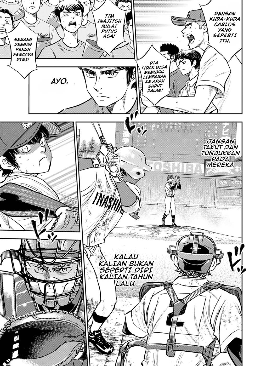 Diamond no Ace Act 2 chapter 289 halaman 7