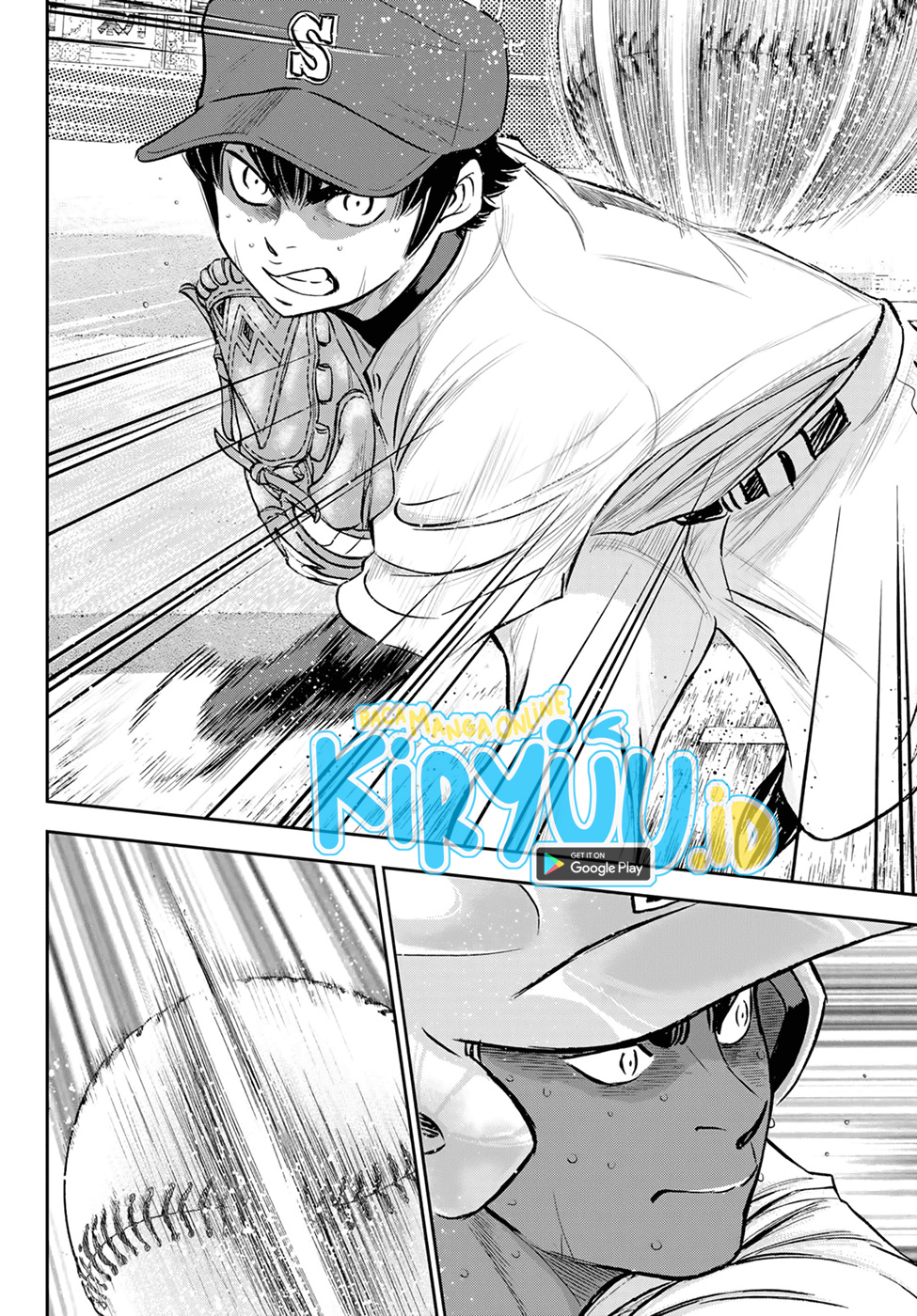 Diamond no Ace Act 2 chapter 289 halaman 8