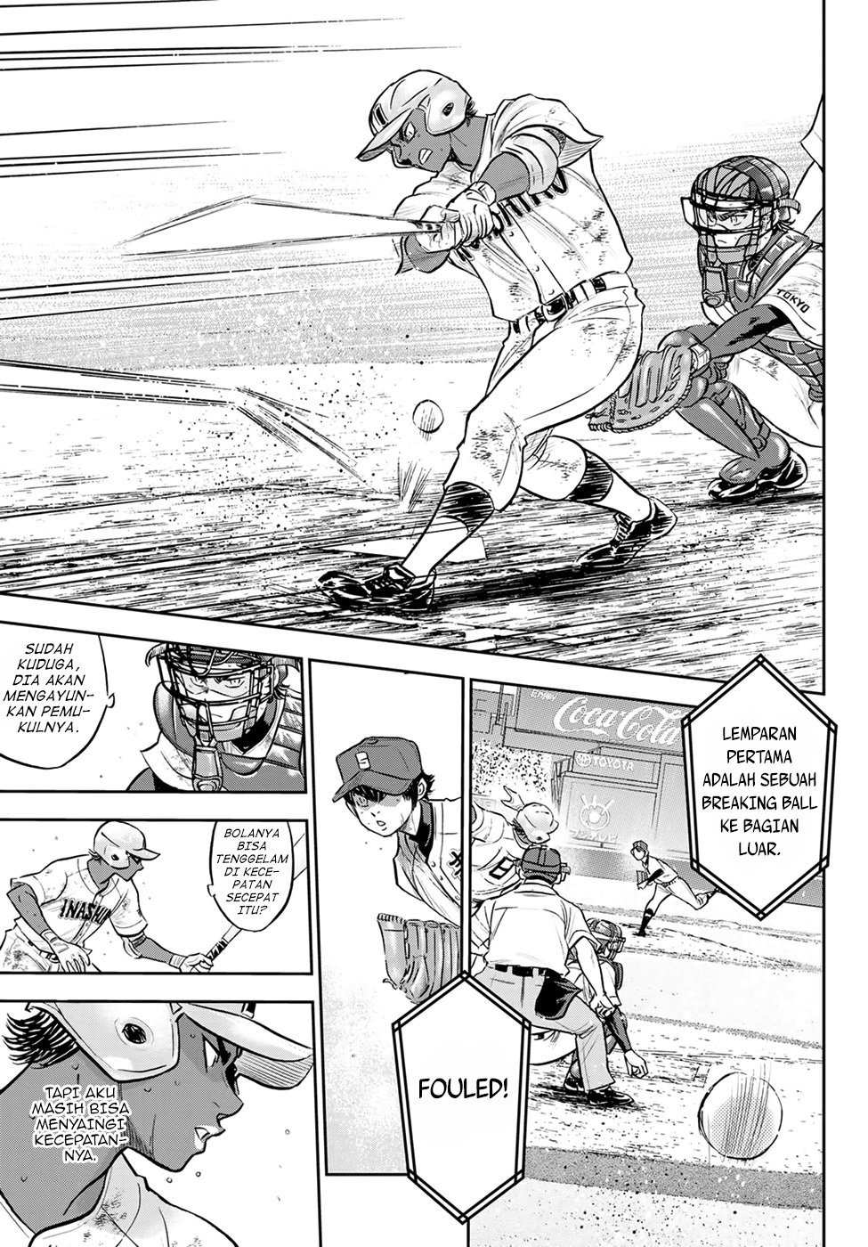 Diamond no Ace Act 2 chapter 289 halaman 9