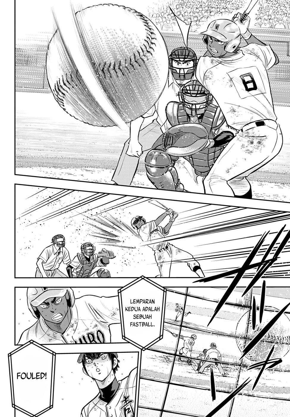 Diamond no Ace Act 2 chapter 289 halaman 10