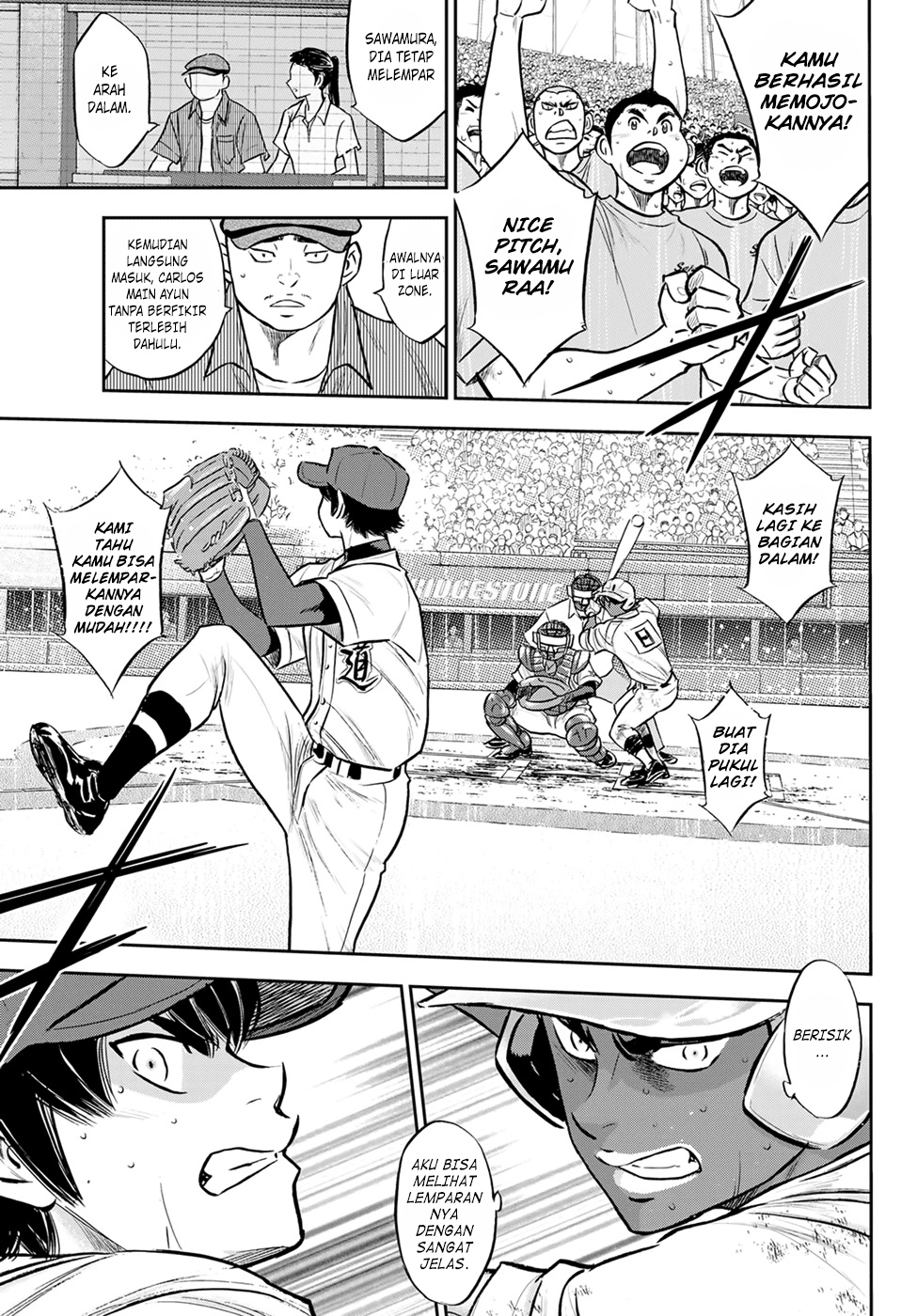 Diamond no Ace Act 2 chapter 289 halaman 11