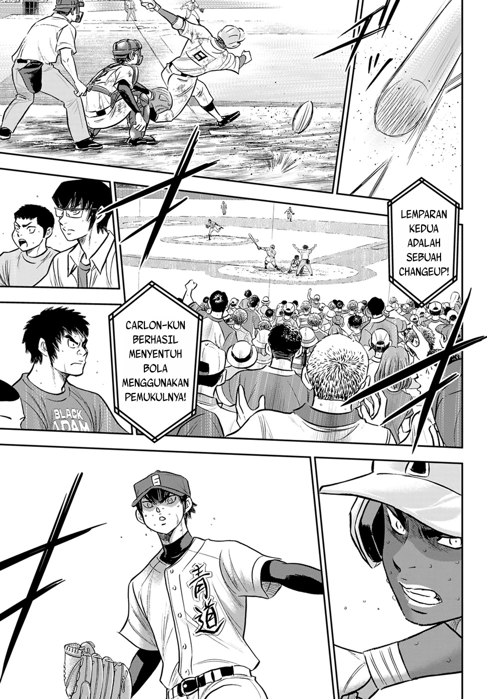 Diamond no Ace Act 2 chapter 289 halaman 13