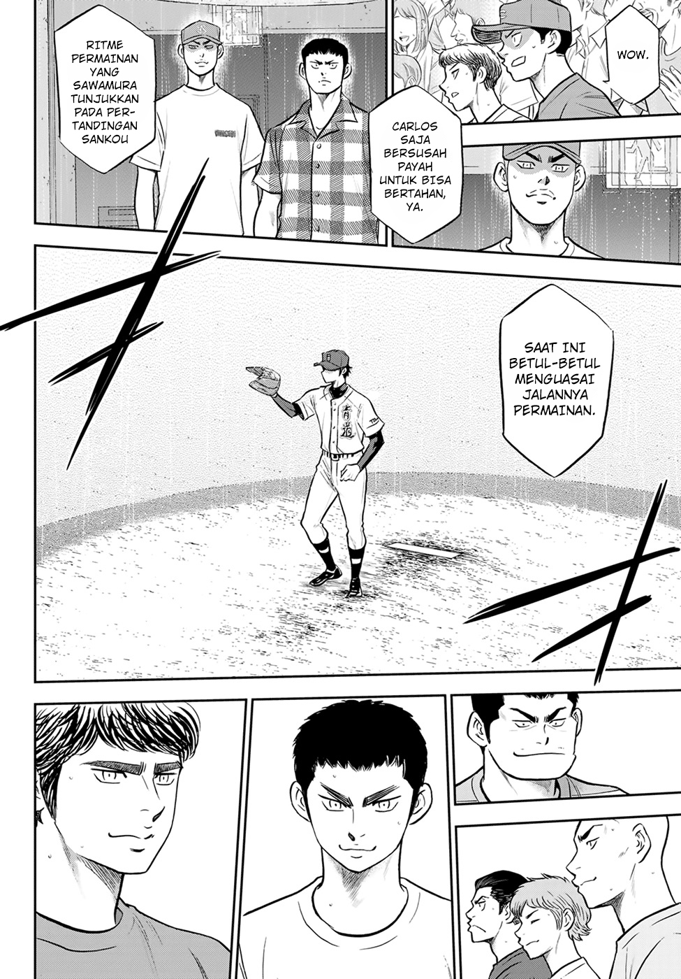 Diamond no Ace Act 2 chapter 289 halaman 14