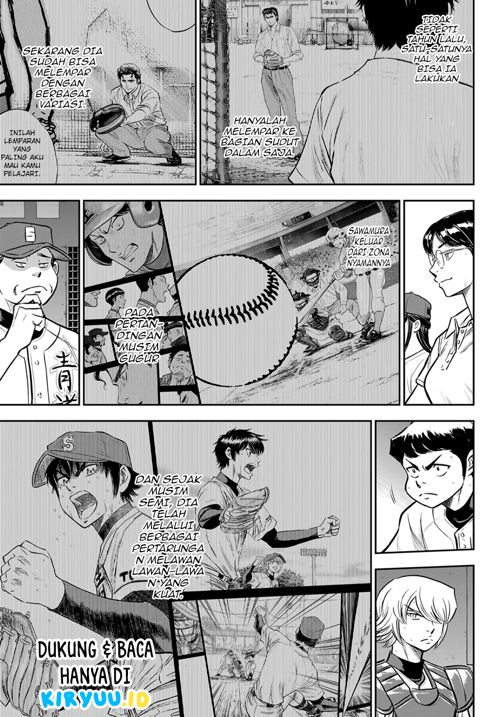 Diamond no Ace Act 2 chapter 289 halaman 15