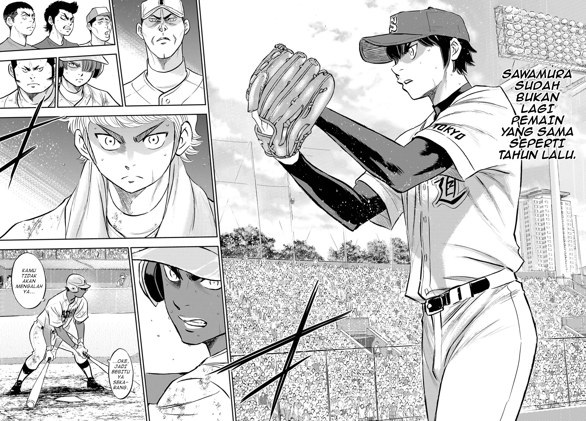 Diamond no Ace Act 2 chapter 289 halaman 16