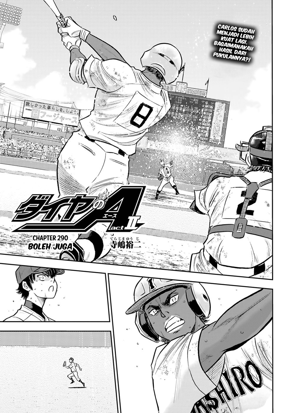 Diamond no Ace Act 2 Bab 290 halaman 3