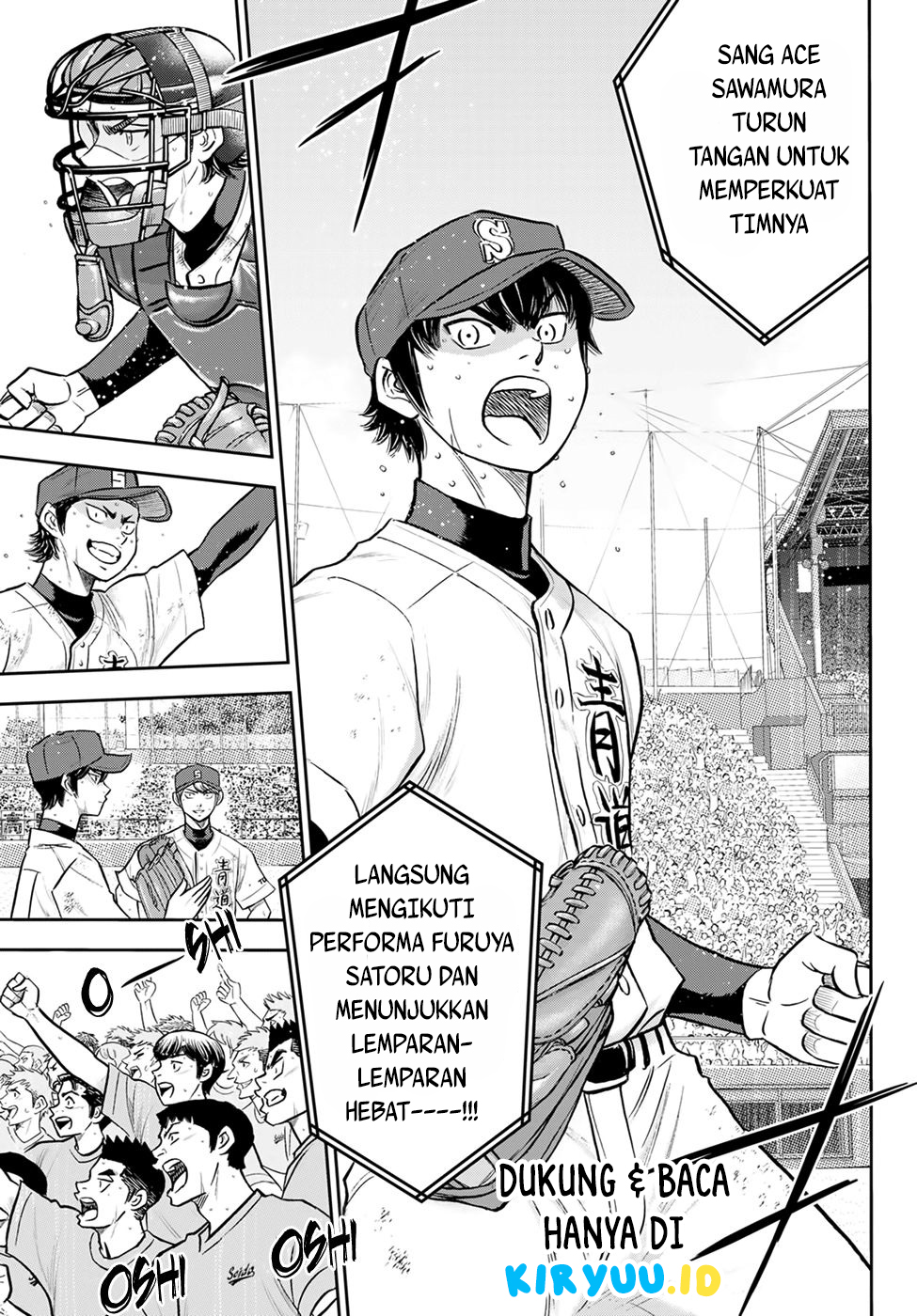 Diamond no Ace Act 2 Bab 290 halaman 5