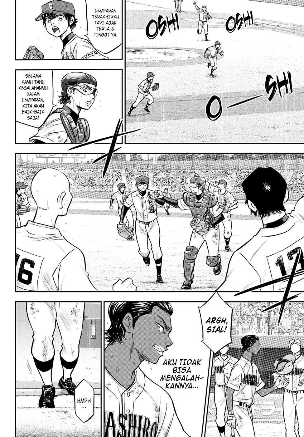 Diamond no Ace Act 2 Bab 290 halaman 6