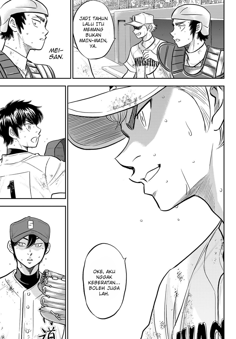 Diamond no Ace Act 2 Bab 290 halaman 7