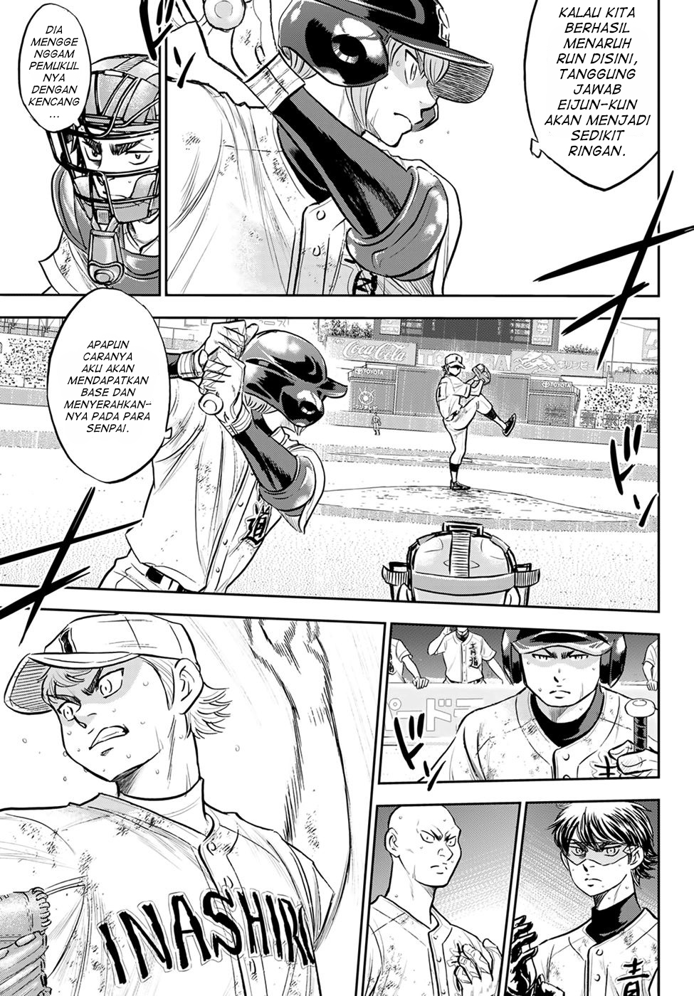 Diamond no Ace Act 2 Bab 290 halaman 11