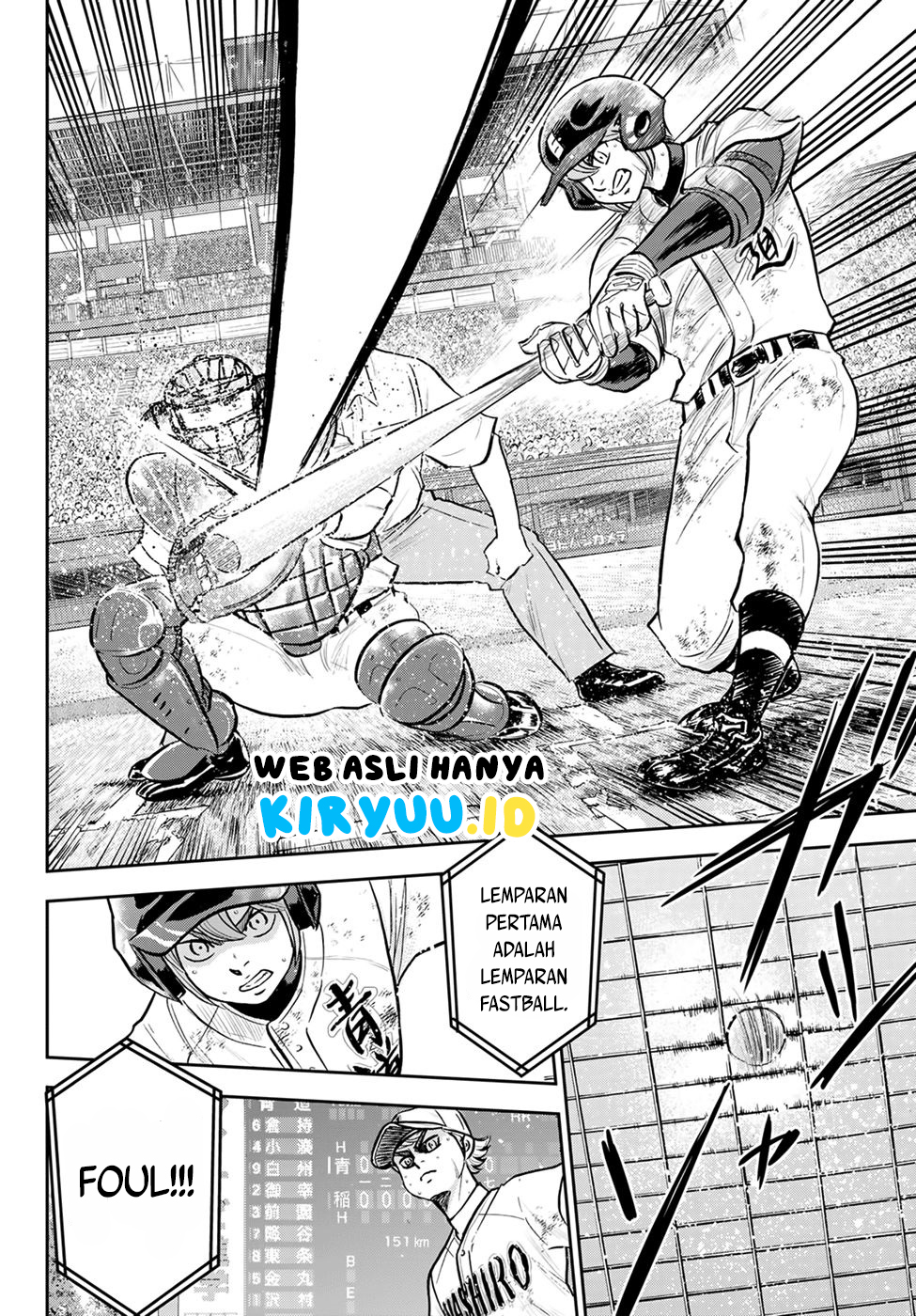Diamond no Ace Act 2 Bab 290 halaman 12