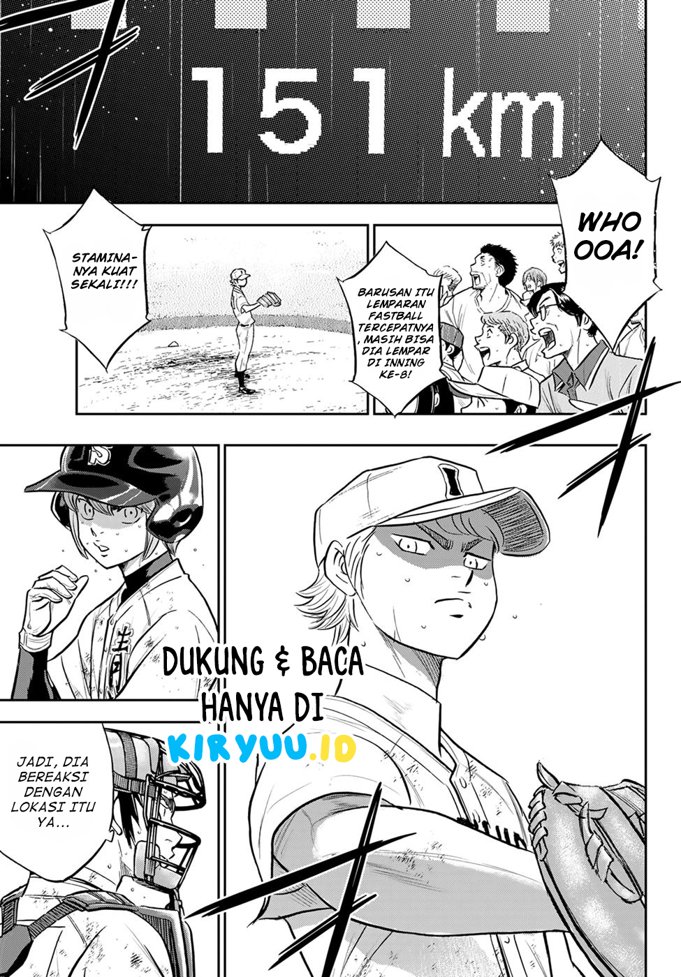Diamond no Ace Act 2 Bab 290 halaman 13